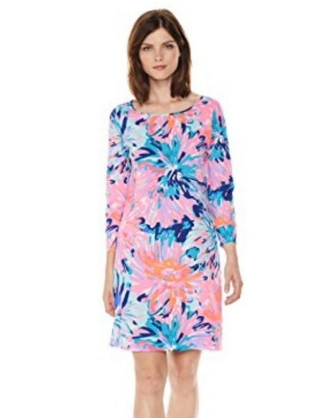 Lilly Pulitzer MARLOWE BOATNECK T-SHIRT DRESS, Size L